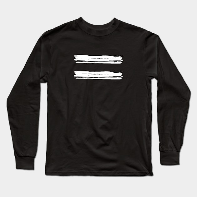 Equality Long Sleeve T-Shirt by newledesigns